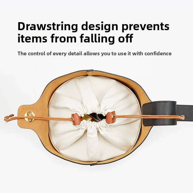 Bag Insert For Pebble Bucket Durable Drawstring Canvas 3D Organizer Bag Accessories