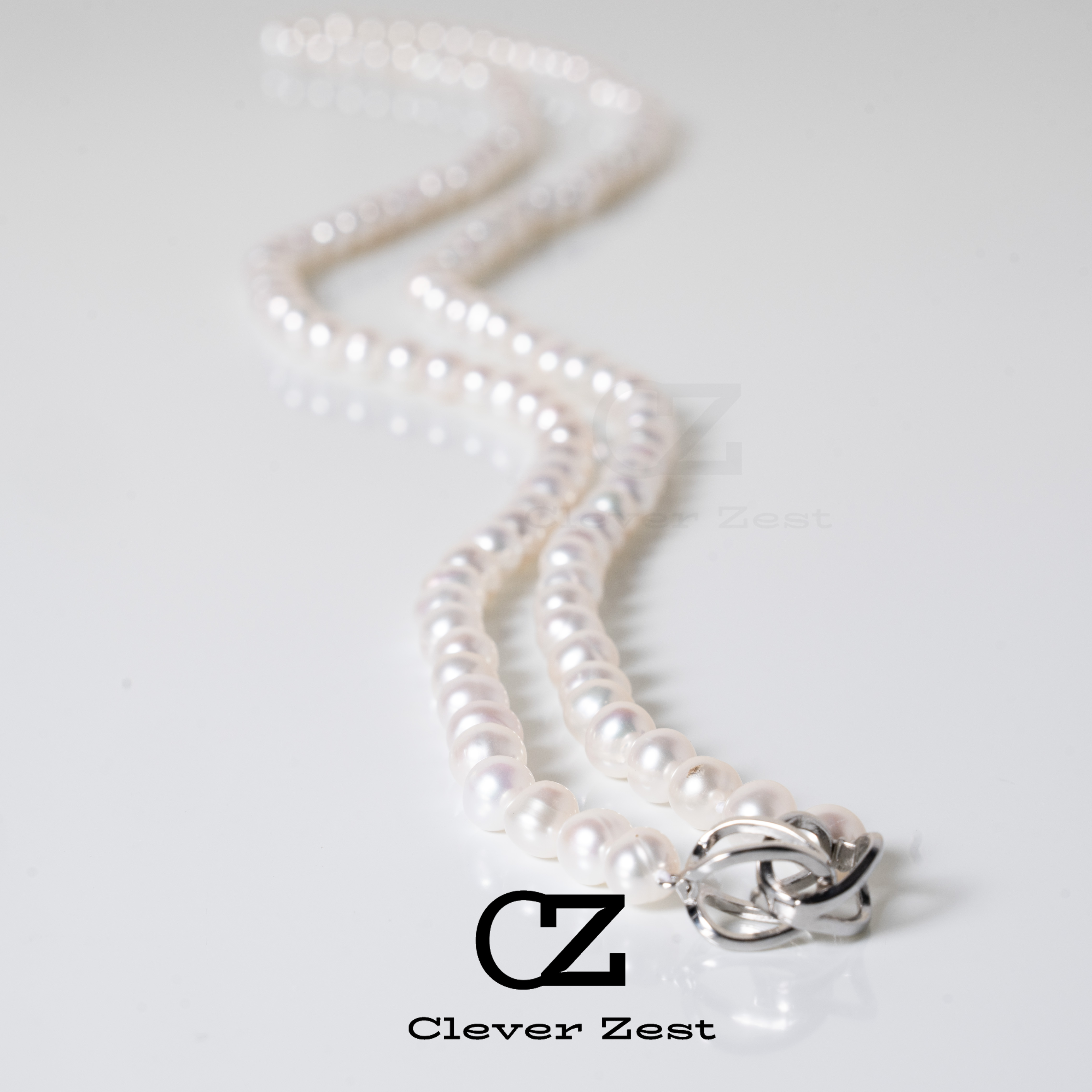 Natural Pearl Necklace Natural Freshwater Pearl Holiday Gift Birthday Gift Graduation Gift Party Jewelry