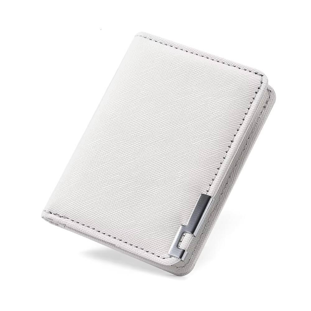 New Fashion Vertical Short Business Multi-card Slot Holder Tight Mens Wallet ddmynov