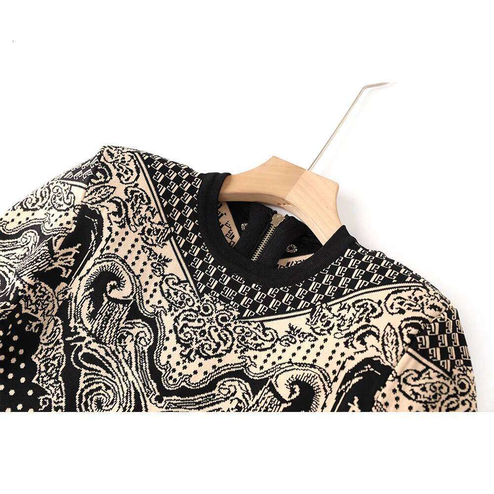 Cardigan Black Women Prom Dress Sweater Female Full Sleeves Office Lady Daily Work Wear Coat Short Evening Party Gown Skirt