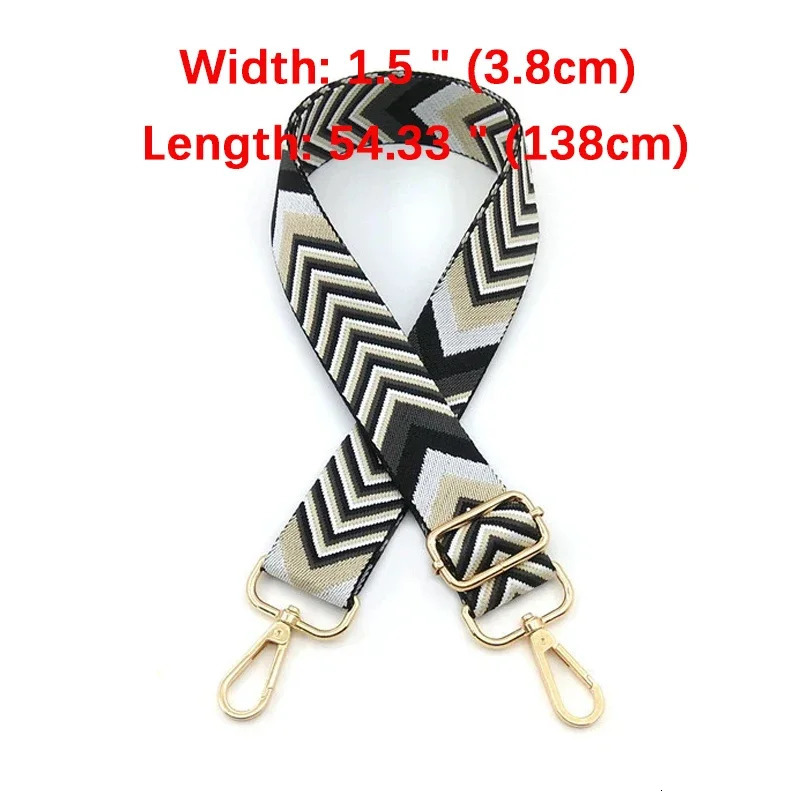 Fashionable And Versatile Shoulder Strap Adjustable Bag Replaceable Crossbody Travel Accessories 250624