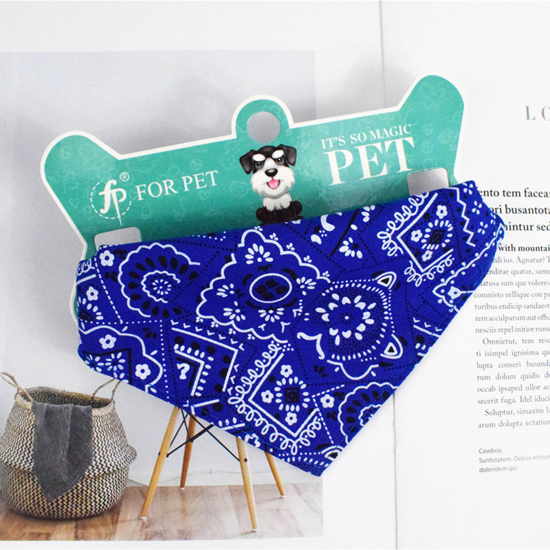 Dog Collar Bandana Scarf Collar Adjustable Dog Bandanas Collar Puppy Cat Neckerchief Pet Accessories for Small Medium Large Dogs