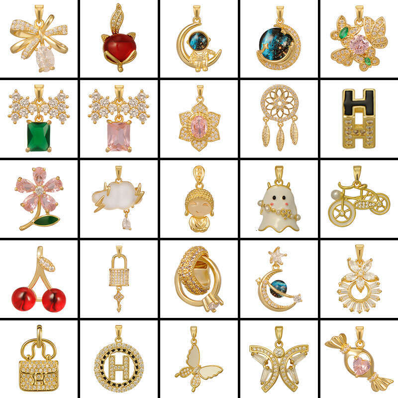 2023 New Live Streaming Exclusive Pendant Fashion Versatile Collarbone Chain Korean Style Elegant Necklace Women's DIY Accessories C4f