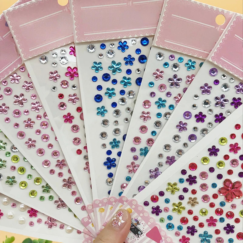 Stickers On The Face Makeup Bright Art Sticker Childrens Temporary Tattoo For Strasse 250714