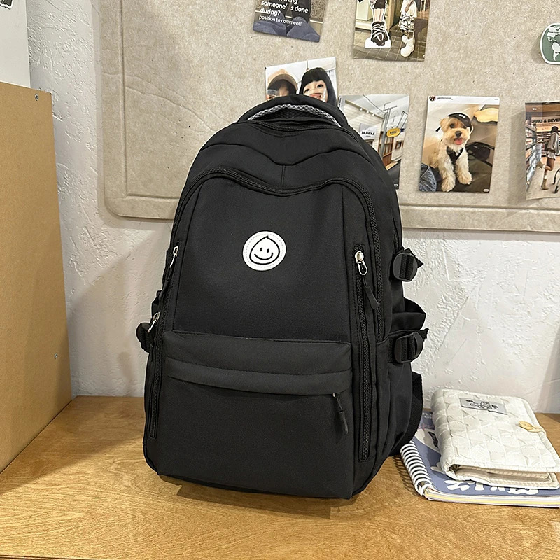 Students Schoolbag Tutoring Bag Large Capacity Knapsack Waterproof Outdoor Travel Backpack Tote Gift 250714