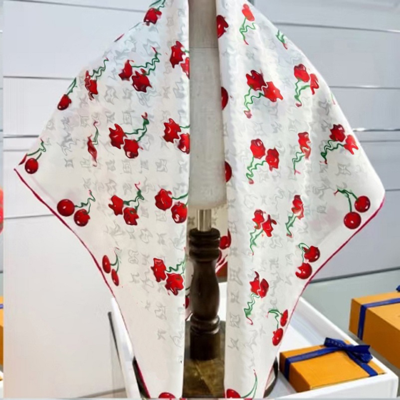 luxury scarf designer for women silk fashion square summer new style womens louis vuitton lv vuittone louievuitton lvt ribbons work travel outdoor and home headband