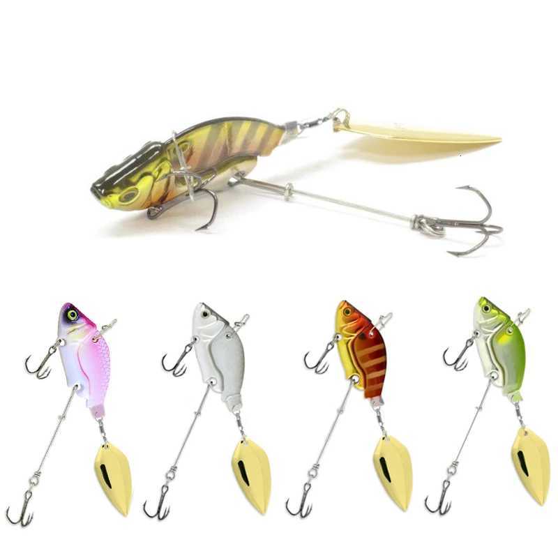 1Pcs Sinking Metal VIB Vibration Bait Spinner Spoon 13.6g 4.4cm Jigs Trout Winter Fishing Hard Baits TackLE Pesca Z250717