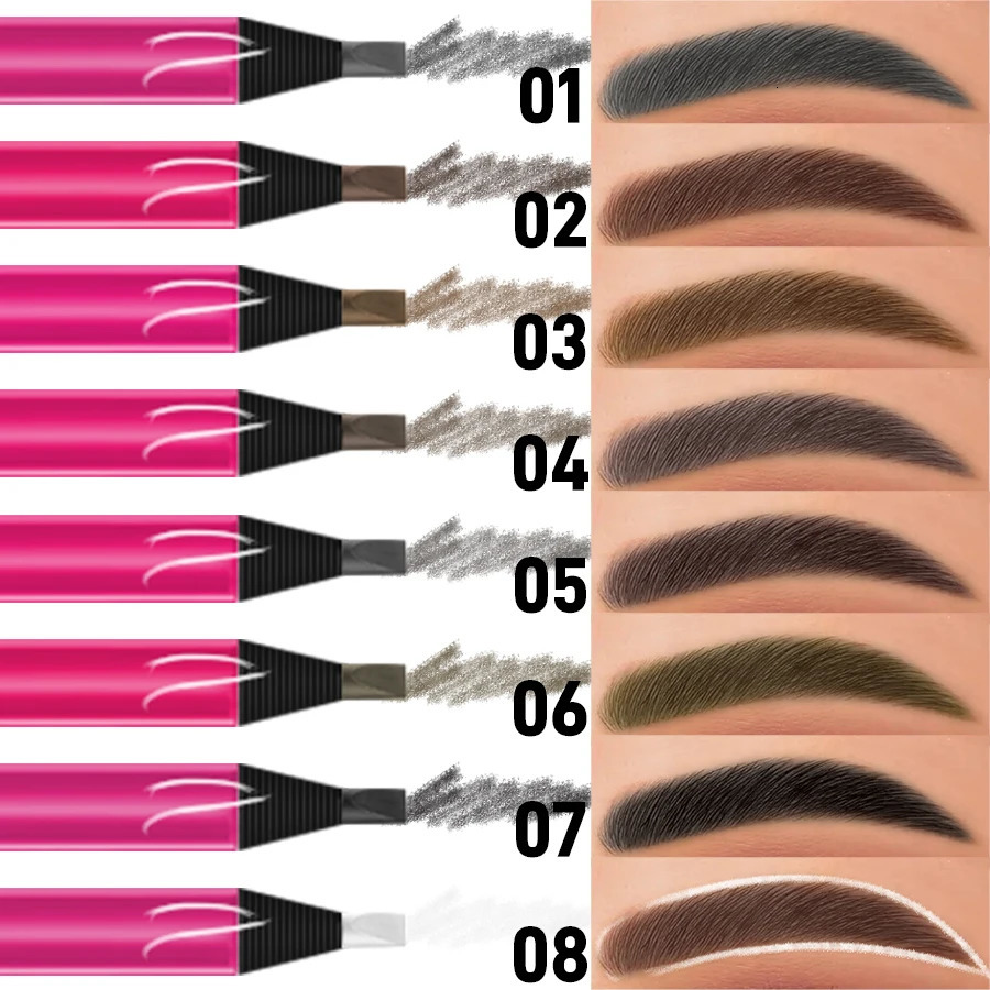 1PC Tear Off Pull Line Eyebrow Pencil Long-lasting Eyebrow Pencil Natural Color RenderingSweat Proof And Smudge Proof Makeup 250712