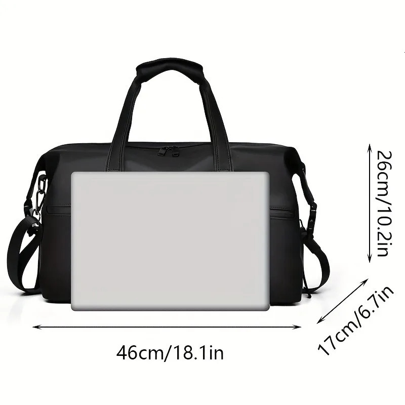 Large Capacity Travel BagPortable Overnight Duffel Bag Unisex Sport Fitness BagPerfect For Sports And Outdoor Adventures 250714
