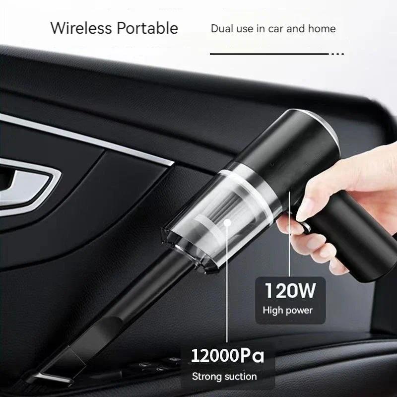 3 In 1 Integrated Utor28 Suction And Blowing Combination USB Charging Small Car Household Vacuum Cleaner