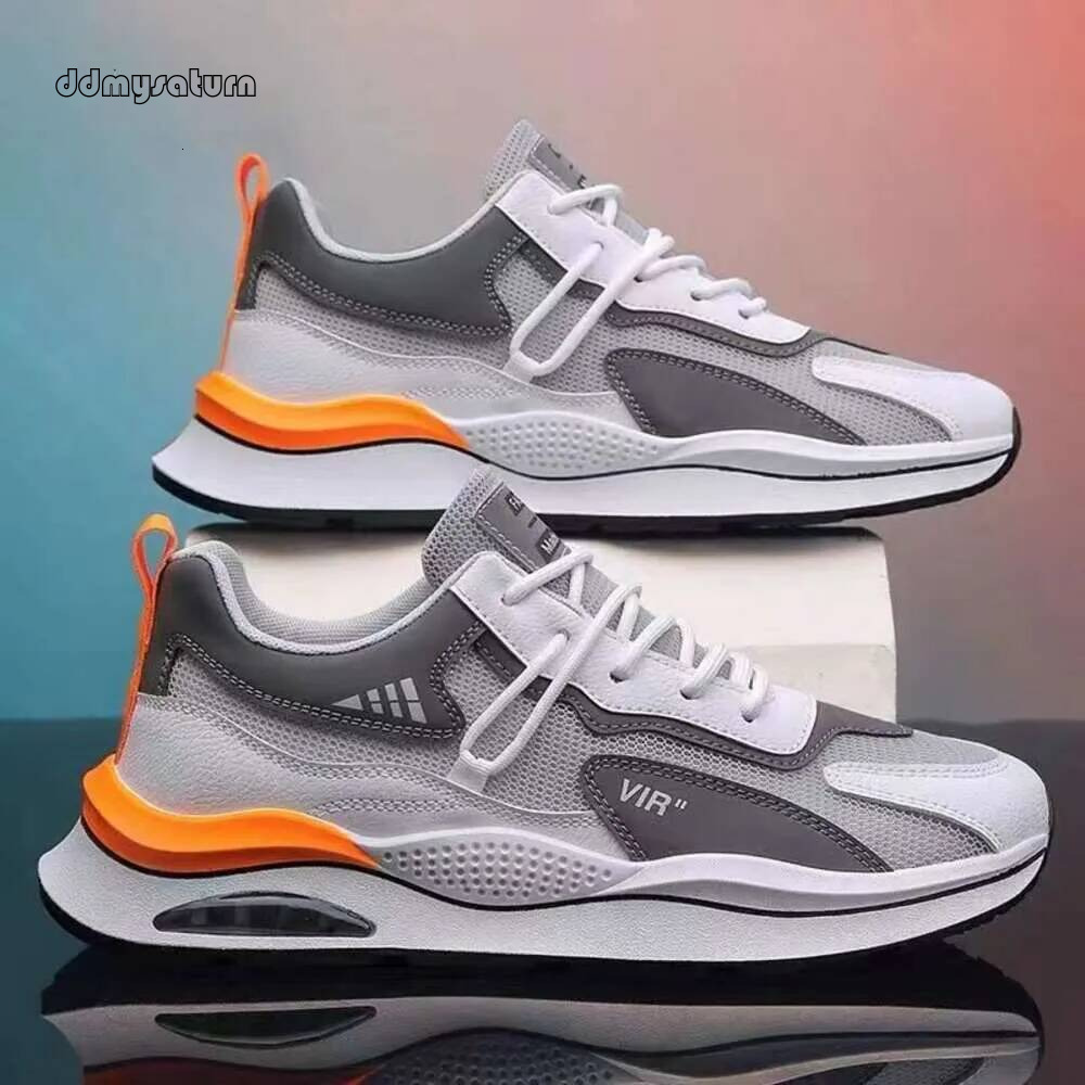 New mesh breathable casual shoes, Korean-style fashion sneakers, lightweight running shoes men suitable for travel F611-22.9 ddmydog ddmydog