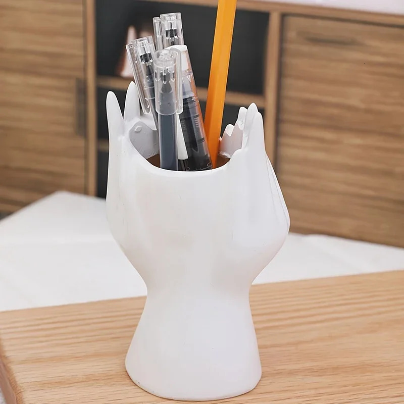 Multi Functional Facial Styling Makeup Brush Storage Box Pen Holder Vase Decoration Living Room Foyer TV Cabinet Decoration 250716