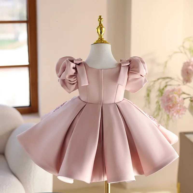Children Fashion Piano Performance Princess Ball Gown Girls Cute Birthday Party Wedding Dress g297 Z250716