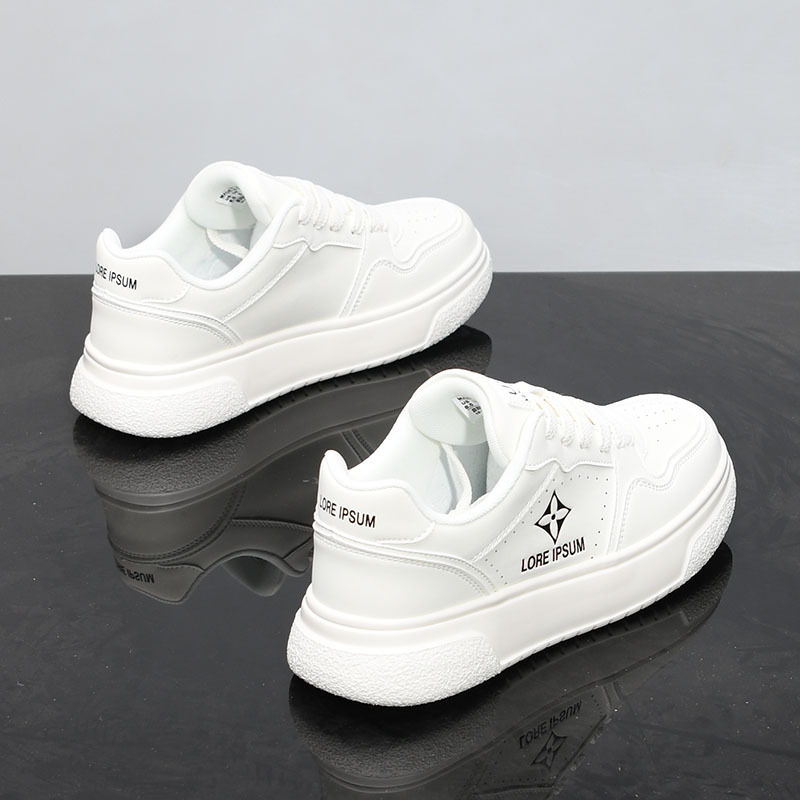 Designer Casual Shoes for men free shipping New fashionable versatile thick soled height increasing shoes yellow white green