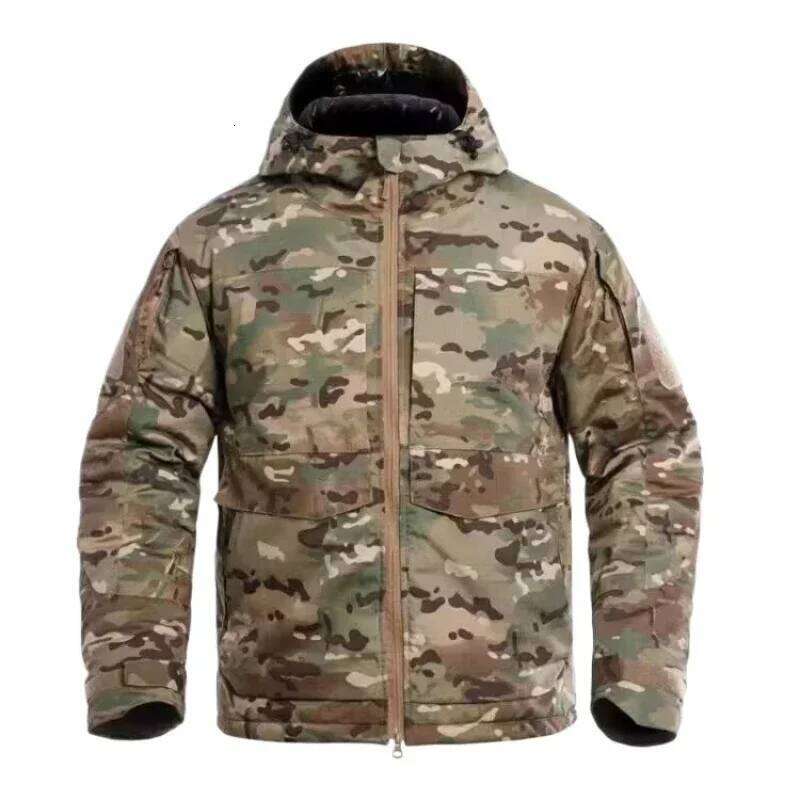 M65 Tactical Camouflage Men's Winter Outdoor Coldproof Windbreaker Heat Reflective Cotton Jacket