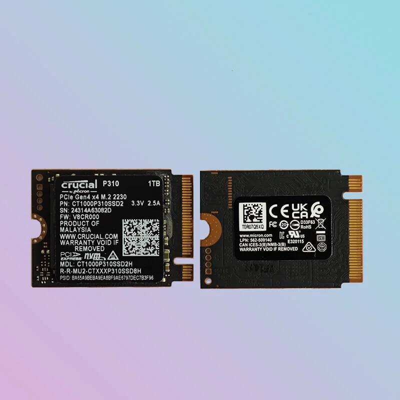 Crucial 1TB SSD 2230 M.2(NVMe PCIe4.0*4) P310 Built in solid-state drive
