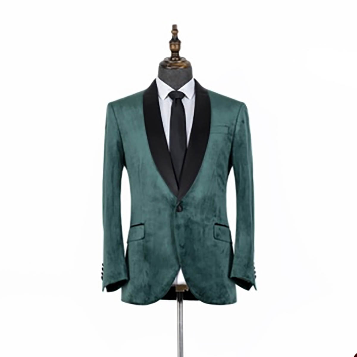Modern Wedding Tuxedos 1 Piece Set Jacket Velvet One Button Men Suit Classic Fit Shawl Lapel Groom Wear Suits Customized