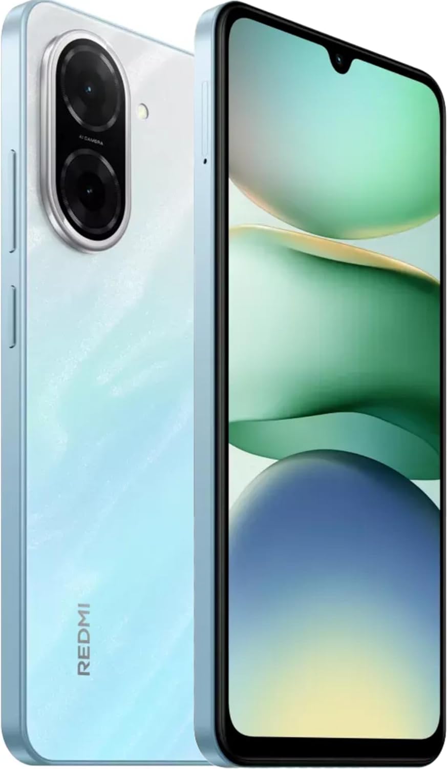 Xiaomi Redmi A5 Smartphone 4GB + 128GB, Battery 5200mAh Octa-Core Processor, 32MP Al Dual Camera, 6.88 Inch Display, Fingerprint and Face Unlock, Blac