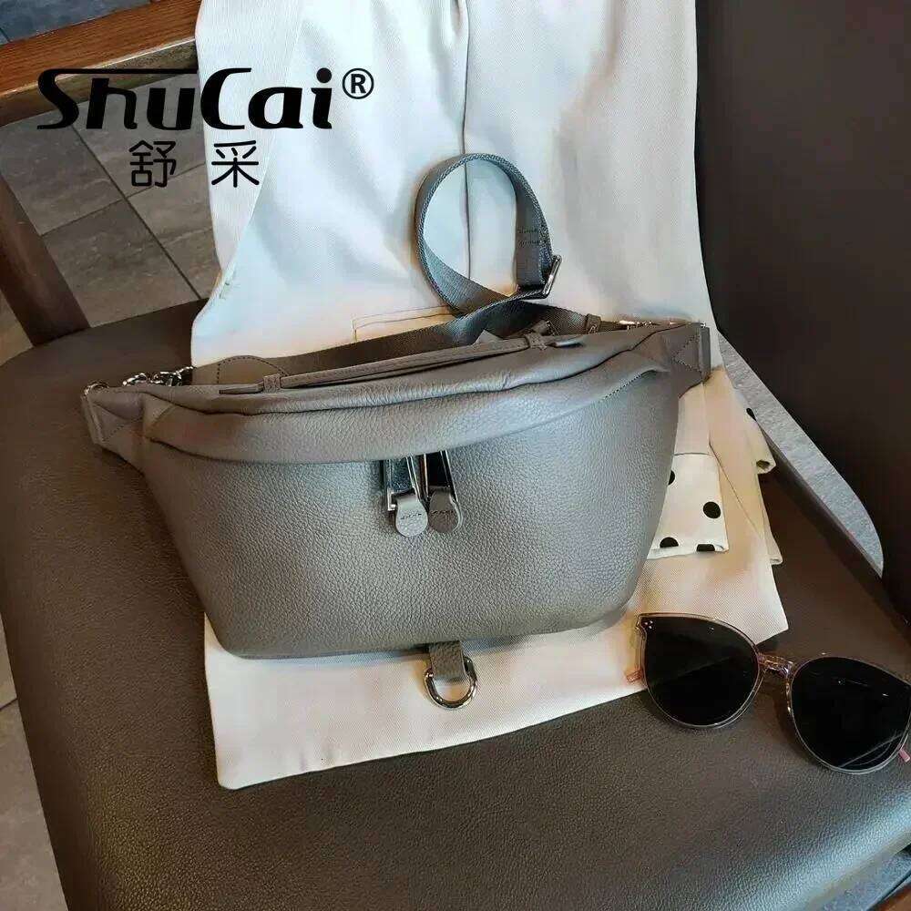 Genuine Leather Belt Waist Packs Designer Brand Quality Female Bag Fanny Pack Bags For Women