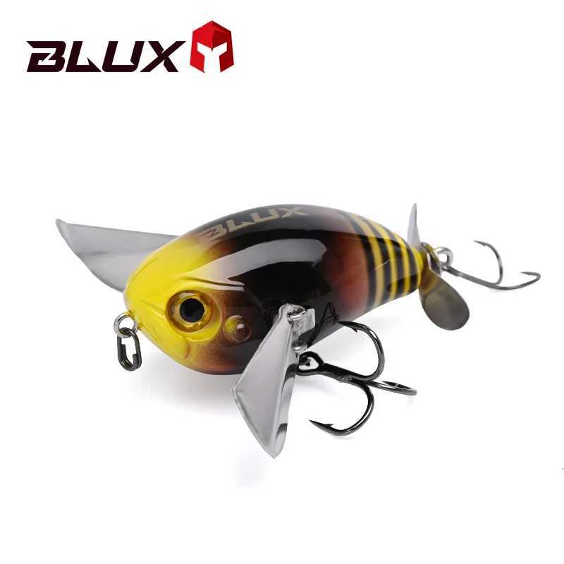 BLUX Micro BUTTIN Pompadour Topwater Crawler 6.5G Wobbler Noisy Fishing Lure Crankbait Freshwater Bass Perch Artificial Bait Z250717