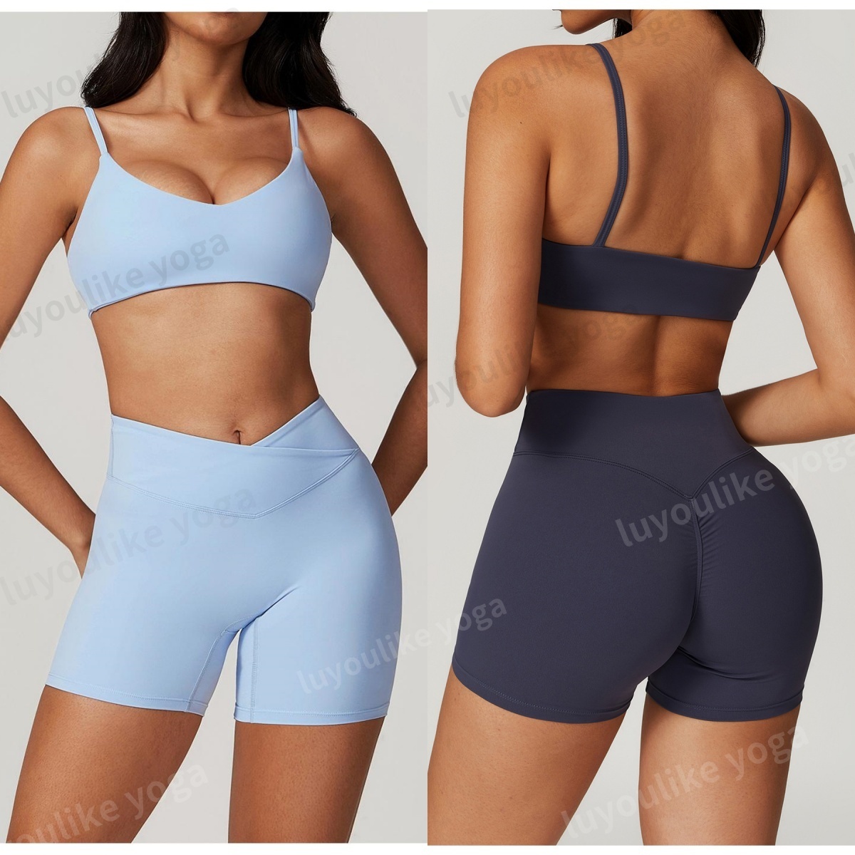 O360 Women Quick Dry Yoga Bra+Pants Set Running Sports Underwear and Fitness Shorts Set Sports vest top Set