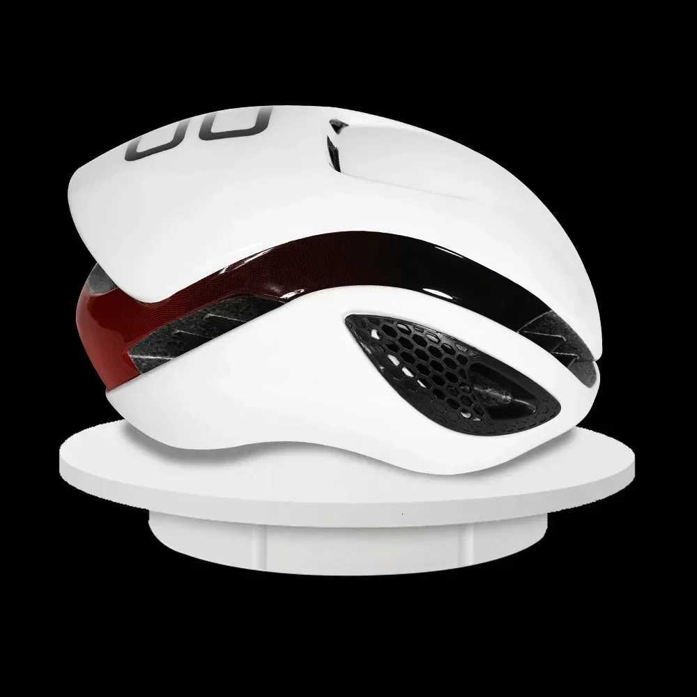 Bike Helmet Ultra Light Hard Hat TT Time Trial Riding Race Road Bike Helmet Cycling Helmet Unisex Cycling Outdoor Mountain Road Z250717