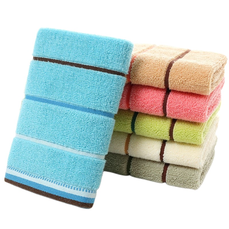 15pcs high quality Thickened cotton embroidered towel for home gym spa travel Fast drying cotton towel bathroom face towel face towels