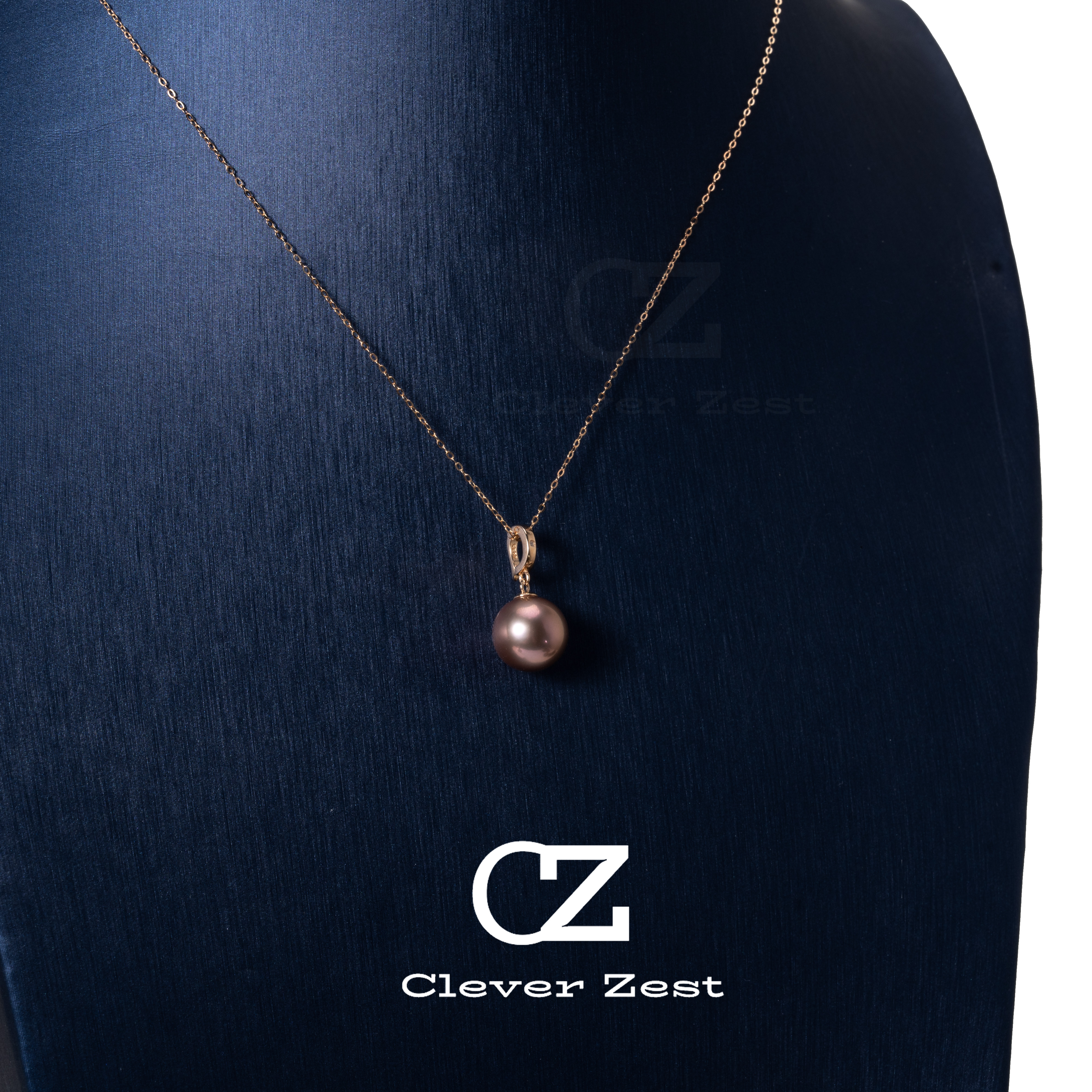 Natural pearl freshwater purple beads single diamond pendant necklace S925 silver universal clasp fashion unique