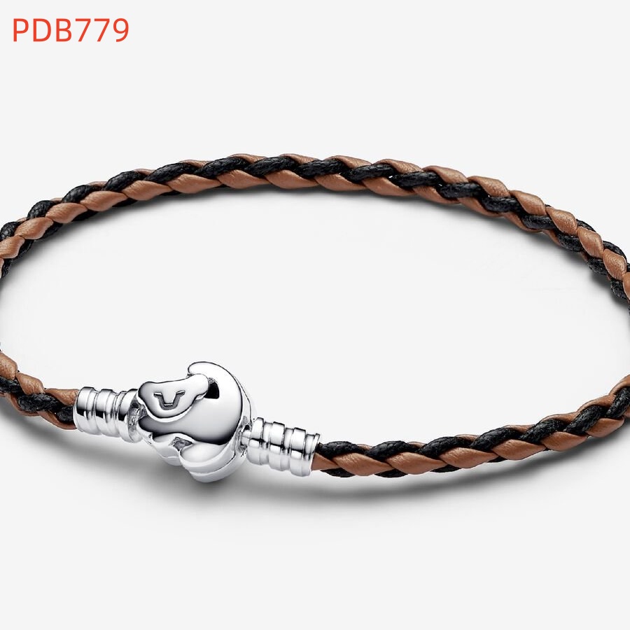 Fashion Women Men Silver Gold Stainless Steel Copper Lover Heart Chain Snake Round Ball Red Brown Black Leather Bracelets Jewelry Gift