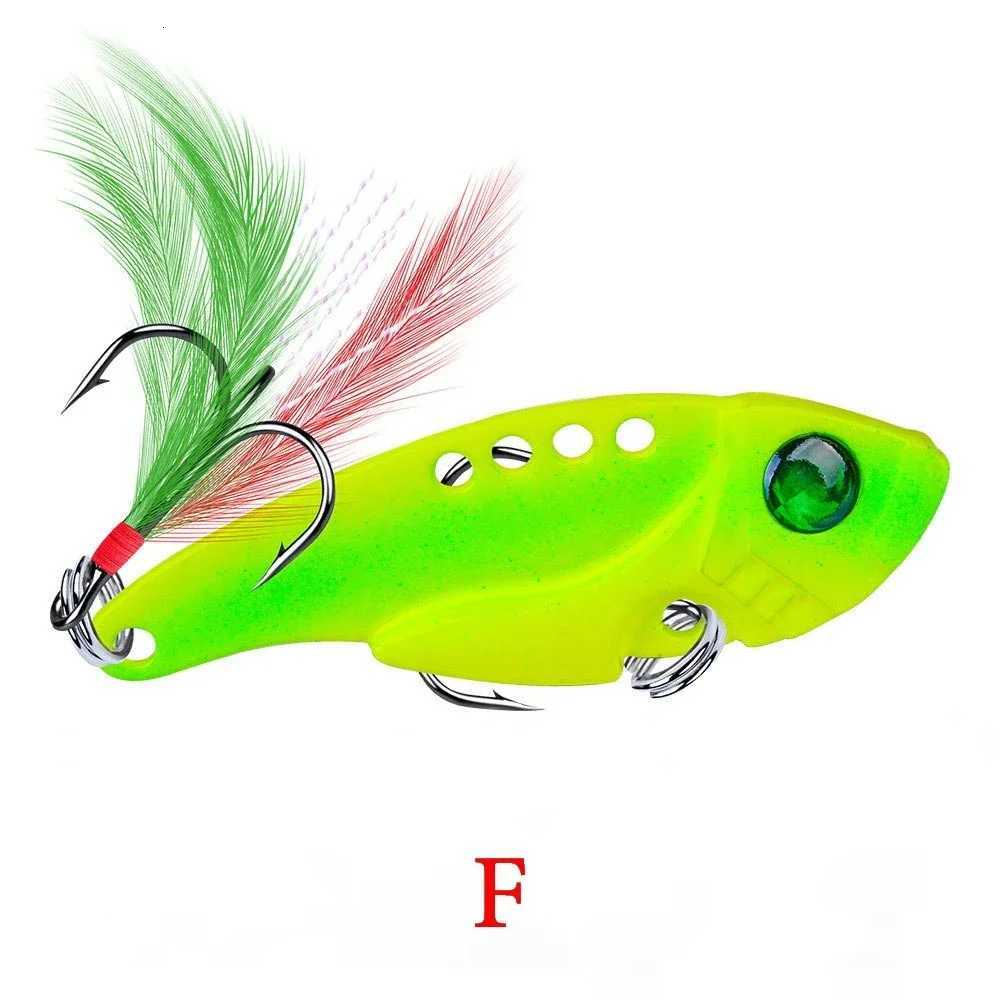 Spoon For Pike 50mm 10.5g 8 Color With TrebLE Hook Spoon WobbLE Metal Hard Bait Vib SpooNBAit Fishing TackLE Lures Z250717