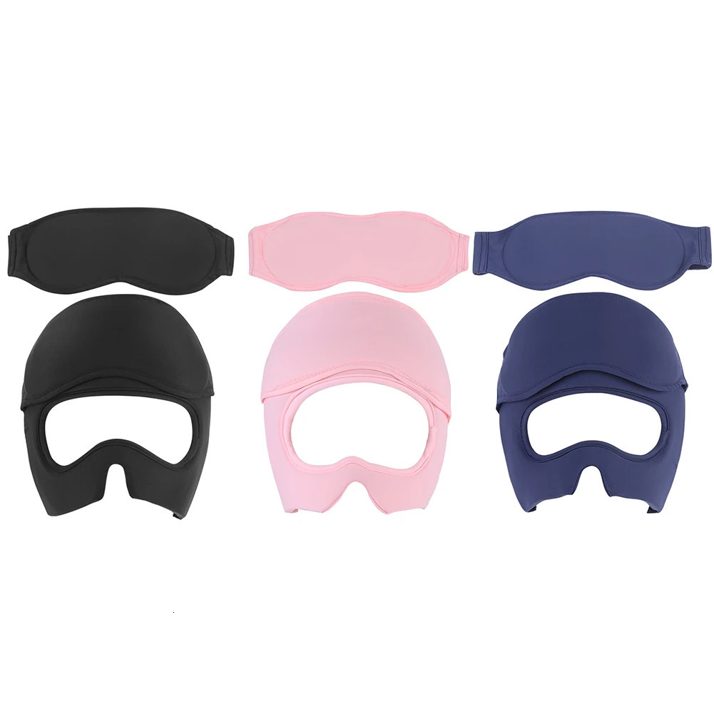 Migraine Relief Hat Headache Ice Cap with Removable Eye Mask Migraine Ice Head Wrap Head Heat Treatments Hat for Men Women 250716