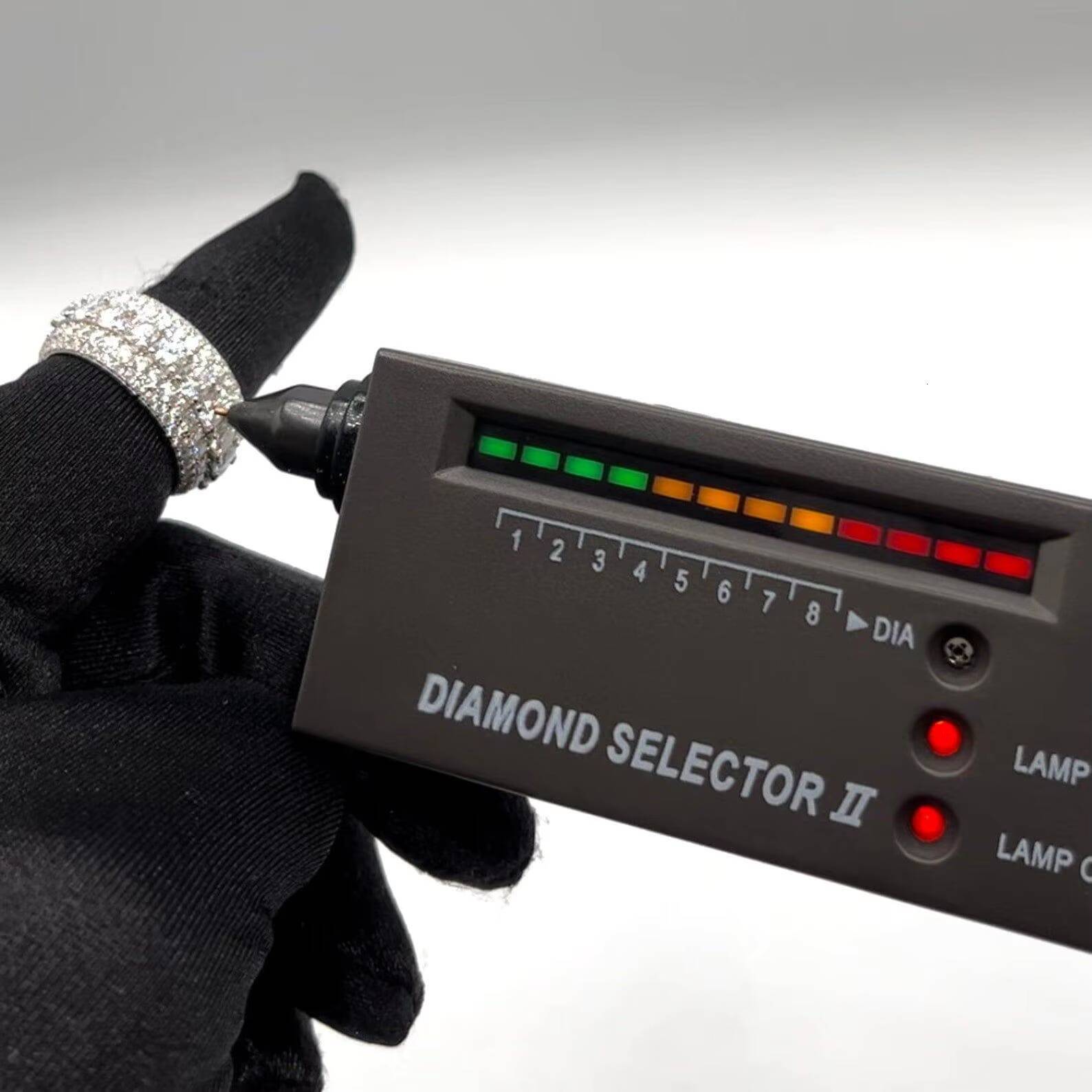 VVS 5 Rows Moissanite ICED Mens Solid 925 Silver Moissanite Pinky Hip Hop Ring for Sale at Affordable Prices