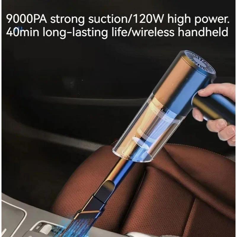 3 In 1 Integrated Utor28 Suction And Blowing Combination USB Charging Small Car Household Vacuum Cleaner
