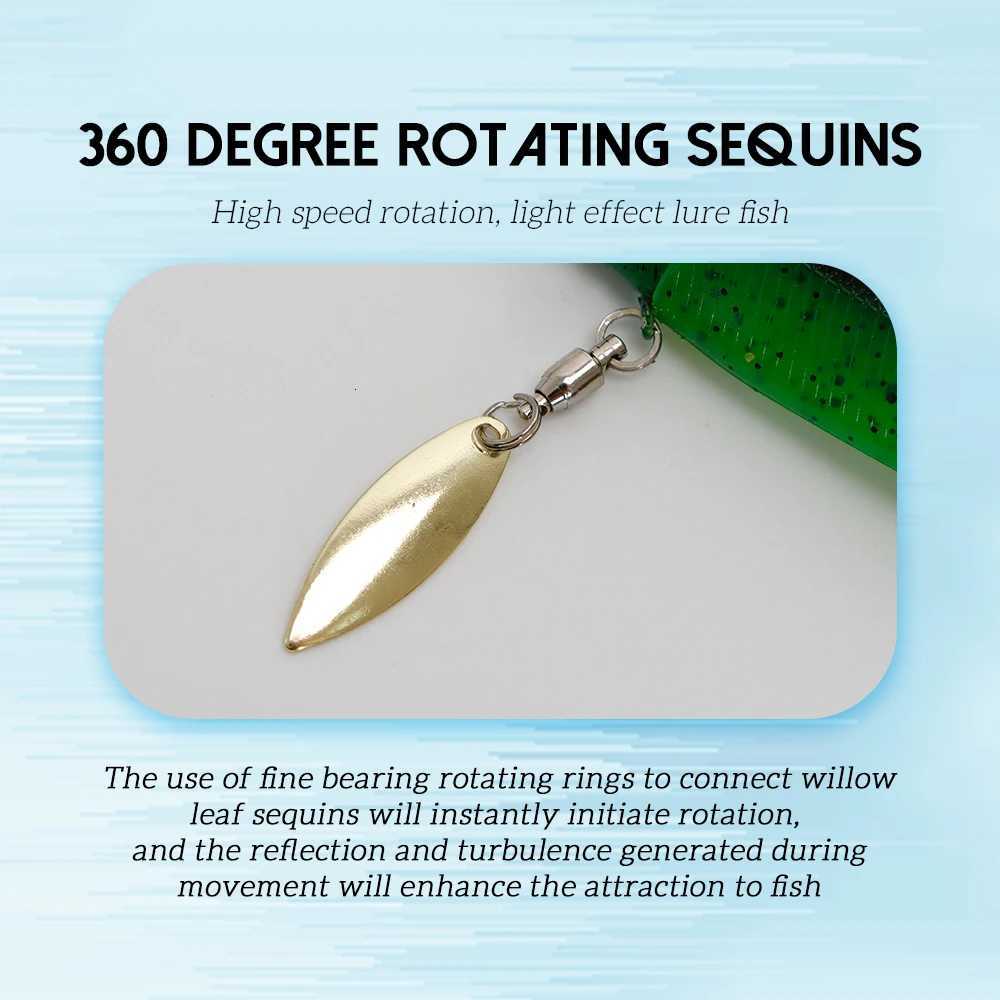 TOLU 15g/20g Artificial Soft Bait with Jig Spoon 6 Colors Jigging Soft Lure Rubber Bass for Freshwater Z250717