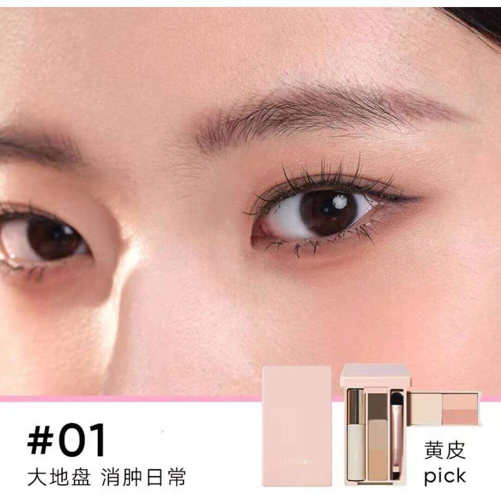 Judydoll Eyeshadow Palette All-in-One Portable Eyebrow Powder Travel Makeup Set ltiFunction Mascara Blush Contouring X250716