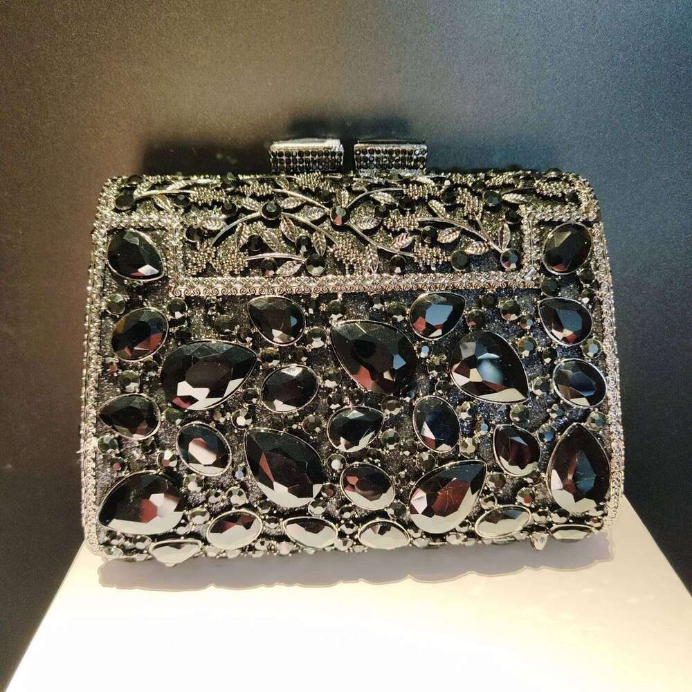 Women Rhinestones Clutch Purse for Party Wedding Crystal Evening Bags Handbag Bridal Clutches Bag Lady