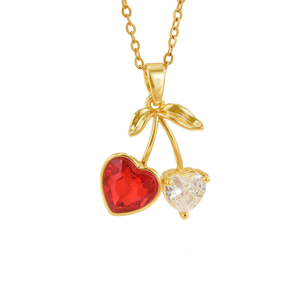 New Titanium Steel Non-Fading Women Summer High-End Niche Internet Celebrity Pendant Versatile Light Collarbone Chain Necklace 12E