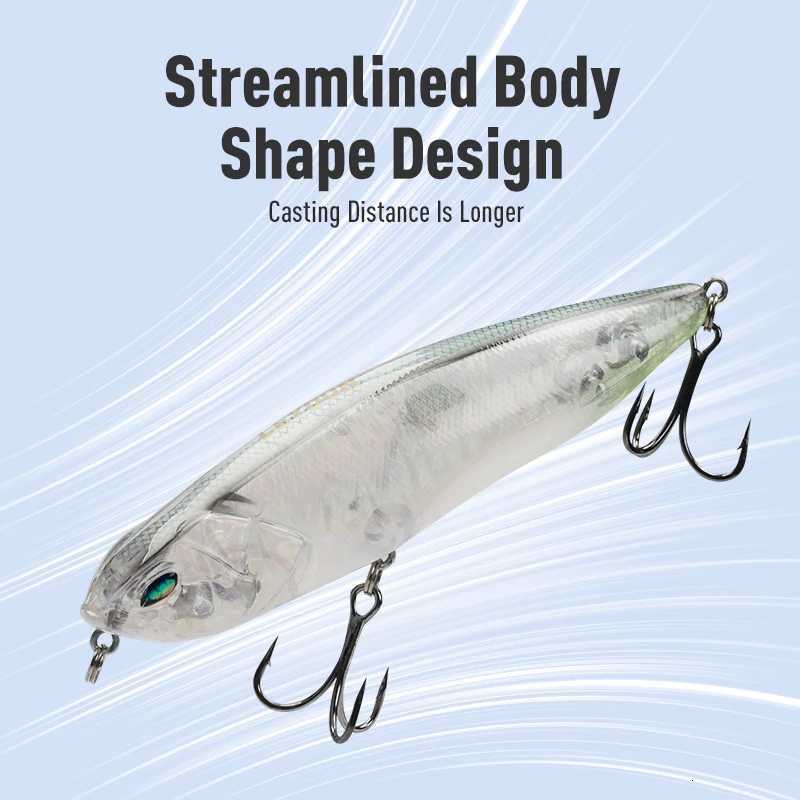 LEYDUN Z-Claw Floating Pencil 86mm 100mm 120mm Topwater Hard Baits Surface Stickbait Good Action Bass WobbLErs Z250717