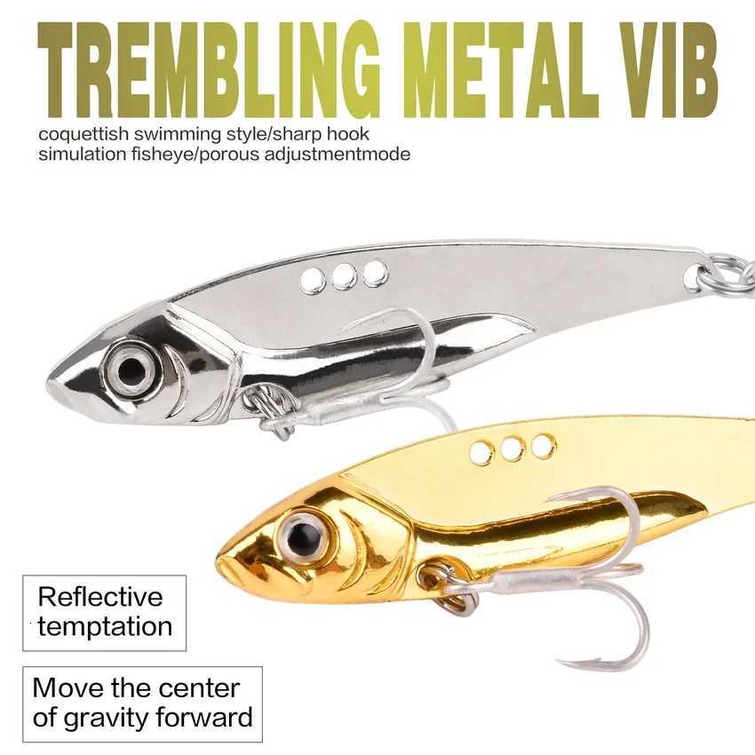 Metal Vib Blade Lure 7/10/12/14/15/18/25G Sinking Vibration Baits Vibe Swimbait For Bass Pike Fishing Blue Silver Pesca Lures Z250717