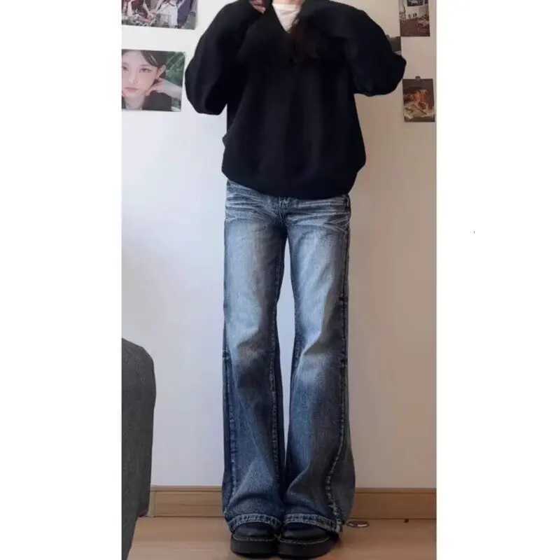 2K Jeans Pants for Women Shoujo Girl Style Womens Denim Pants Low Rise Jeans Womens Spring Clothes Jean Coquette Jorts Baggy R250716