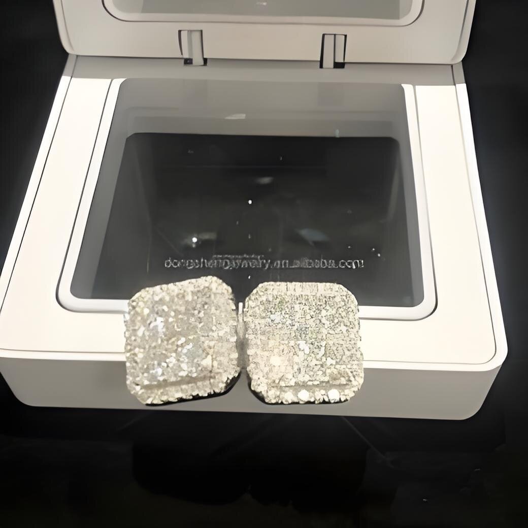 Custom Fashion Finey Jewelry Sterg Sier Earrings Ice Out Vvs Moissanite Dia Earring for Woman Free shipping