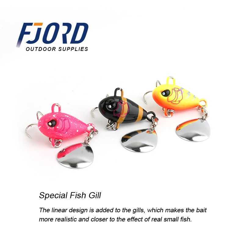 FJORD Tail Spinner Baits 7g 10.5g 14g 21g Fishing Lure Vib Metal Casting Shore Jig Spoon Fishing Artificial Bait Accessories Z250717