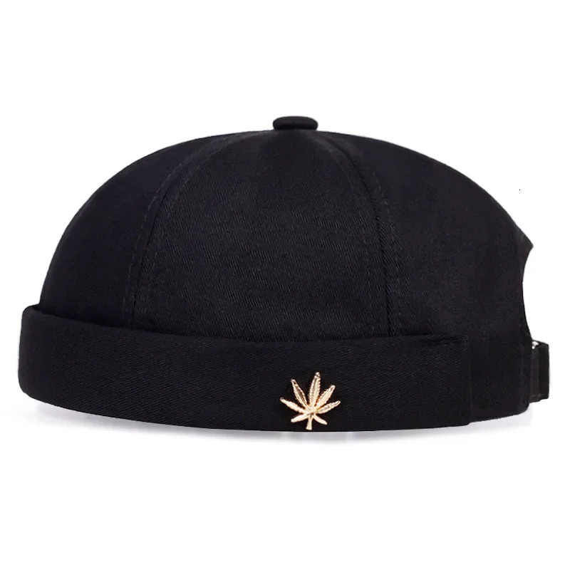 Men Women Retro Dome Melon Brimless Beanie Cap Unisex Skullcap Sailor Cotton Mechanic Trendy Color Elastic Panels Docker Hat 250715