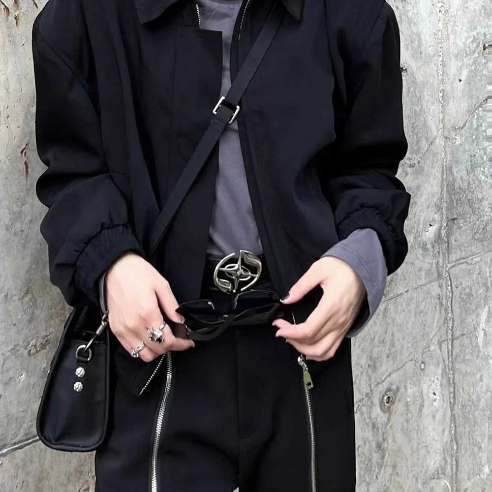 Punk Belt Gothic Cross Brand Men Women Y2K Metal Buckle Belts Design Vintage PU Leather Fashion Waistband Jeans Pants Decor Belt W250717