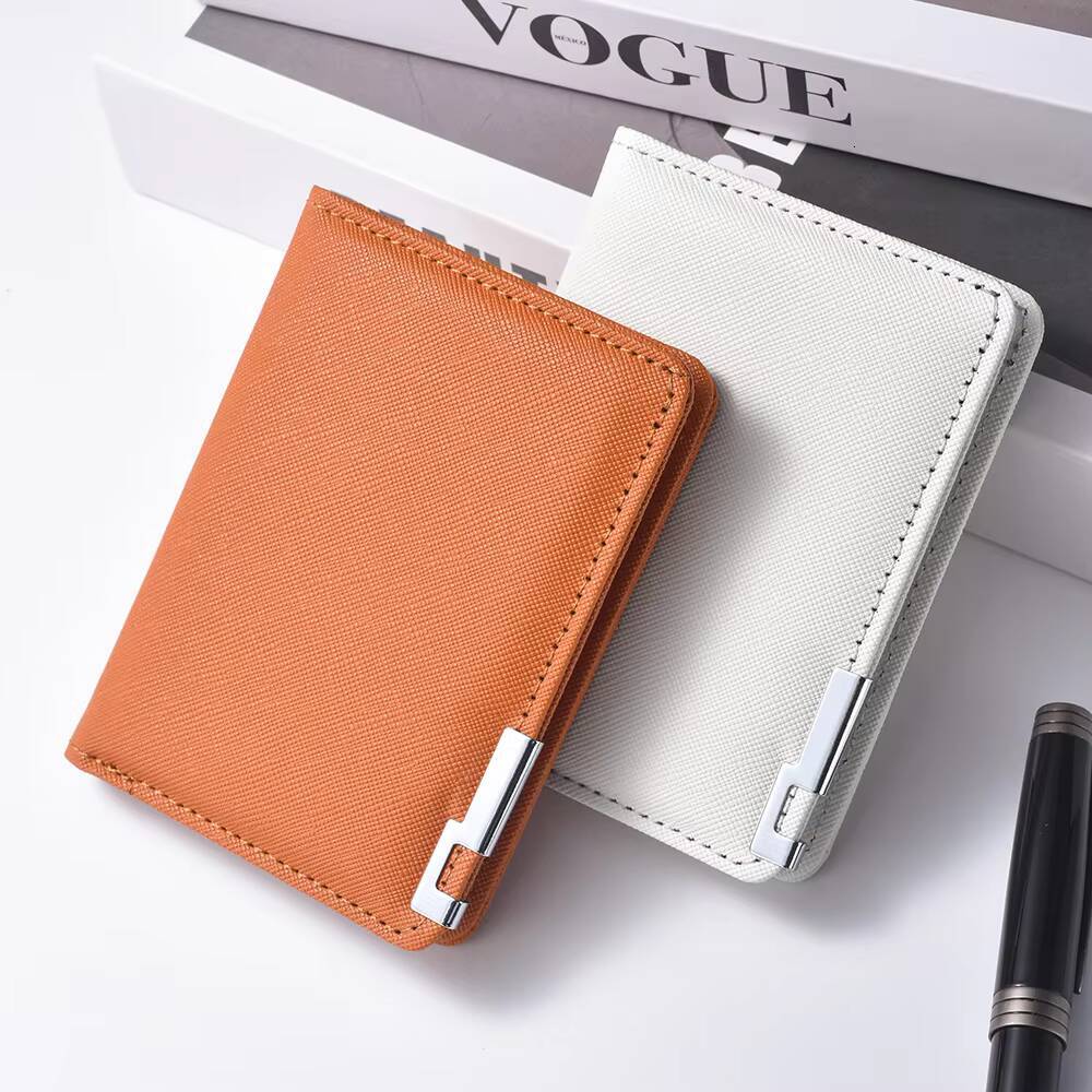 New Fashion Vertical Short Business Multi-card Slot Holder Tight Mens Wallet ddmynov
