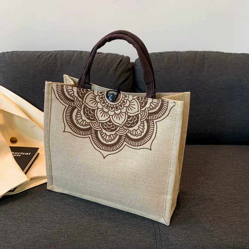 Canvas Handbags For Women Fashion Tote Beach Bags Reusable Shopping Bags Casual Large Capacity Designer Shoulder Pouch Bags Z250717