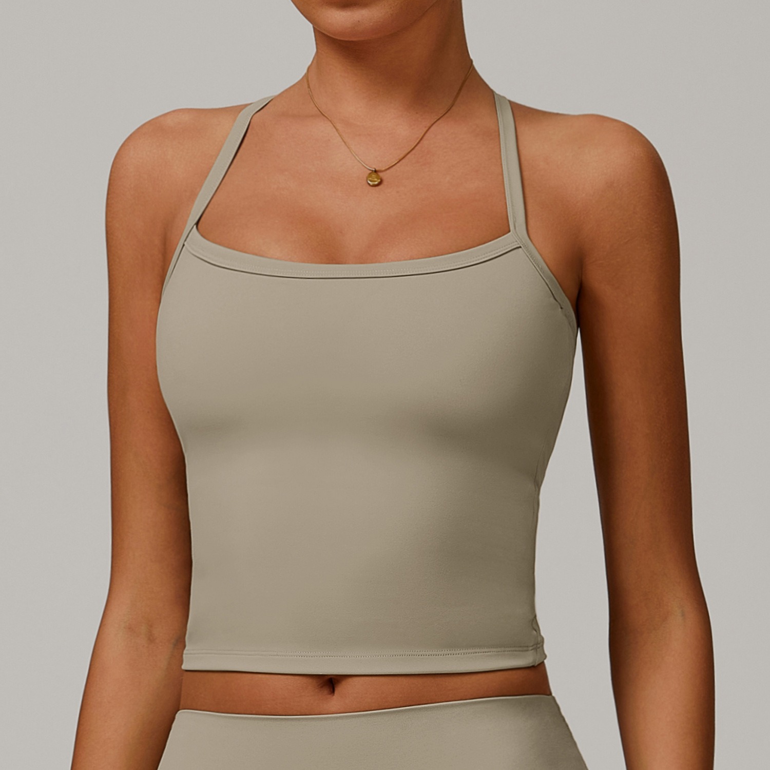 womens brushed yoga vest with quickdry fitness top running sports layer