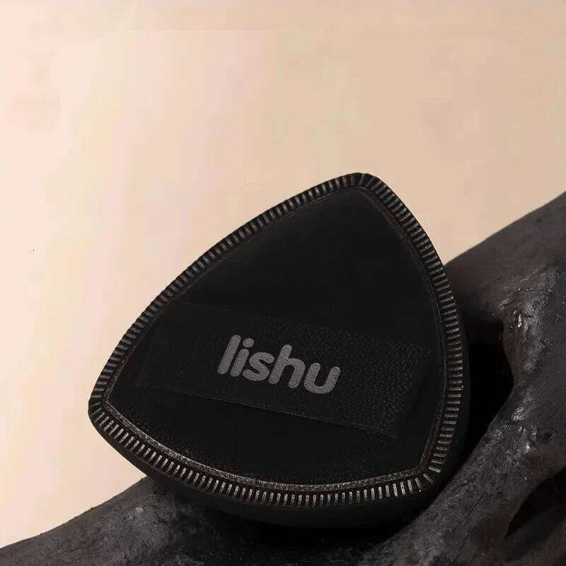Lishu Black Air Cushion Puff High Elasticity Makeup Sponge Blender For Wet Dry Foundation Application Non Absorbent X250717