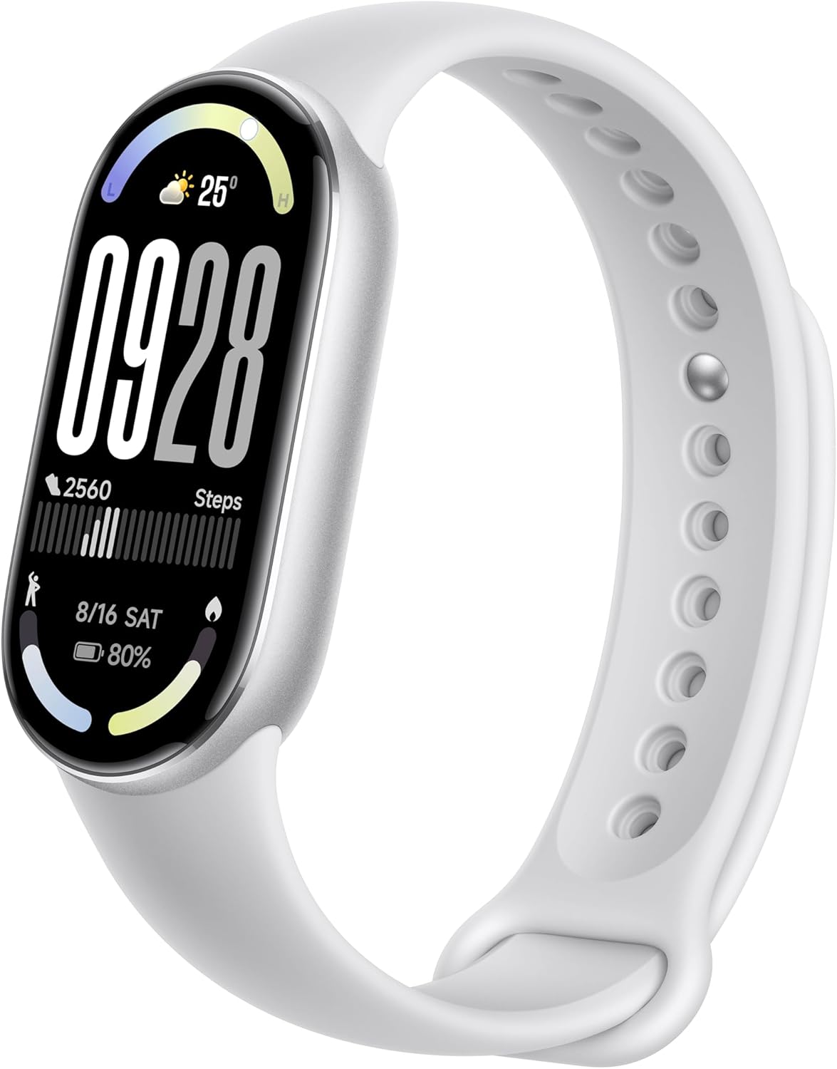 Global Version Xiaomi Smart Band 10 Fitness-Tracker,Smartwatch,1,72" AMOLED Display, Up to 21-Day Long-Lasting Battery Life and 150+ Sports Modes