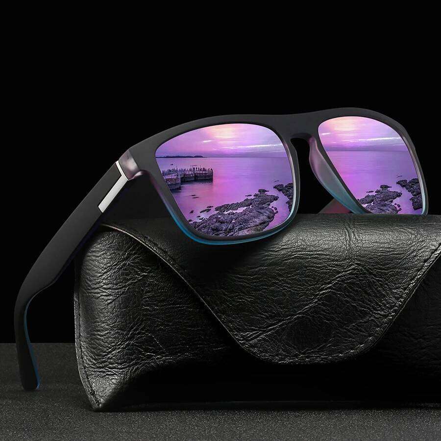 14 PCS Fashion Vintage Square Sunglasses Men Women Fishing Driving Man Brand Designer Sun Glasses Retro Eyewear UV400